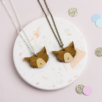 Wooden Cat Necklace, 7 of 12
