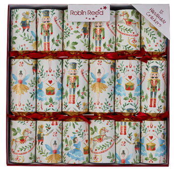 Sugarplum Fairy Nutcracker Whimsical Table Christmas Crackers Set Of 12, 5 of 5