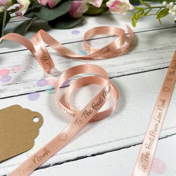 Mother's Day 10mm Personalised Printed Ribbon, 2 of 7