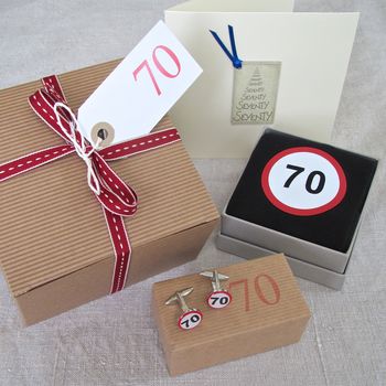 Happy 70th Birthday Filled Gift Box, 2 of 7