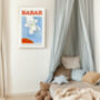 Babar Spaceship Nursery Art Print, thumbnail 3 of 3