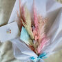 Perfect Pastel Letterbox Dried Flowers, thumbnail 1 of 3