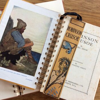 Robinson Crusoe' Upcycled Notebook, 3 of 5