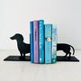 Designers Sausage Dog Bookends, thumbnail 2 of 3