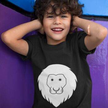 Lion Interactive Glow In The Dark T Shirt, 3 of 6