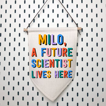 Personalised Children's Future Job Hanging Banner Sign, 8 of 11