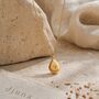 Gold North Star Teardrop Necklace Celestial Star, thumbnail 1 of 5