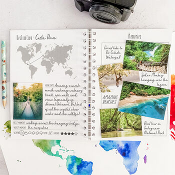 Personalised Travel Journal | Hills, 2 of 6