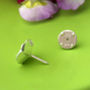 Sterling Silver Buttercup Flower Pin Brooch, thumbnail 6 of 10