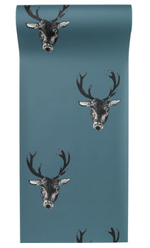 Stag Print Wallpaper, 4 of 6