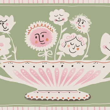 Blooming Marvellous Trippy Tych Fold Out Card, 3 of 4