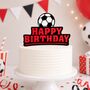 Reusable Football Birthday Cake Topper, thumbnail 2 of 5