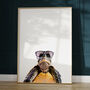 Turtle In Sunglasses Print, thumbnail 2 of 8