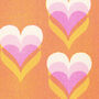 Retro 10 Of Hearts Playing Card Print Recycled Paper, thumbnail 4 of 4