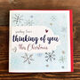Thinking Of You This Christmas Card, thumbnail 2 of 2