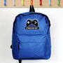 Personalised Gaming Backpack For Kids, thumbnail 3 of 3