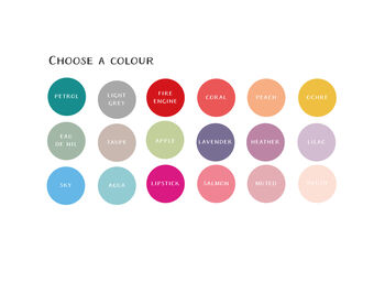 Personalised Thank You Note Cards In 18 Colours, 5 of 5