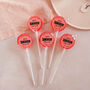 Personalised Wedding Favour Surname Alcoholic Lollipops, thumbnail 1 of 6