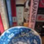 Blue Floral Japanese Kintsugi Bowl, thumbnail 1 of 4