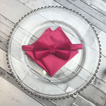 Plush Velvet Bow Tie, 5 of 10