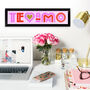 Te Amo 'I Love You' Framed Print, thumbnail 2 of 6