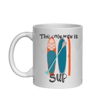 The Only Way Is Sup Paddleboard Mug, 6 of 6