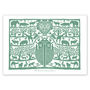 Personalised Christening Or New Baby Noah's Ark Print, thumbnail 4 of 9