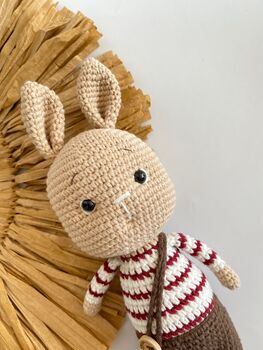 Handmade Crochet Bunny Toys For Babies And Kids, 11 of 12