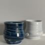 Porcelain Handmade Set Of Two Tumblers, thumbnail 2 of 6