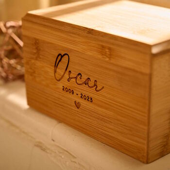 Personalised Small Pet Urn, 2 of 8