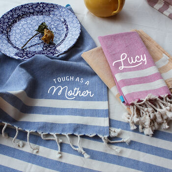 Personalised Cotton Tea Towels, Tablecloths, 5 of 11