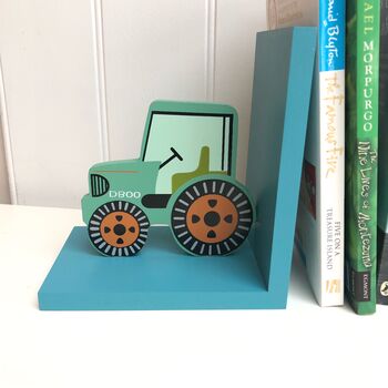 Personalised Children's Tractor Bookends, 5 of 7