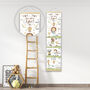 Personalised Football Fun Height Chart, thumbnail 3 of 6