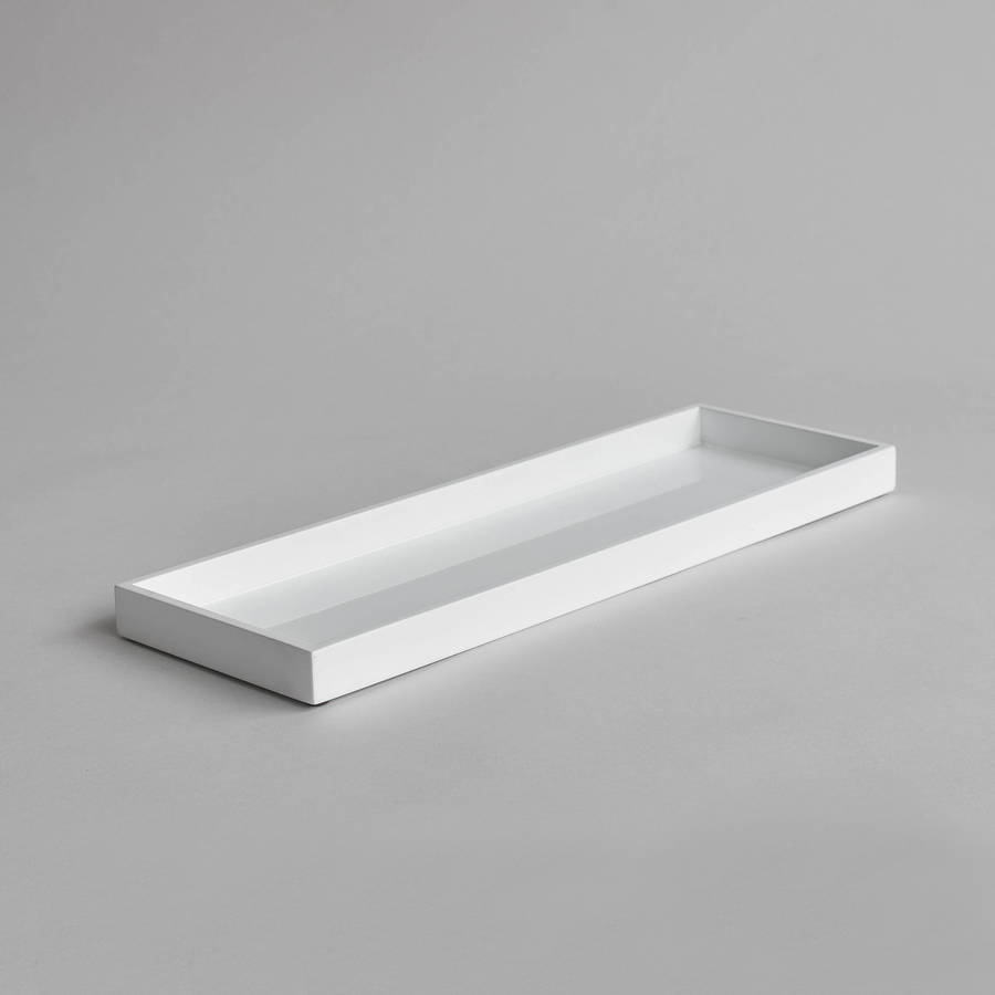 Lacquer Narrow Serving Tray By Nom Living Notonthehighstreet Com   Original Lacquer Narrow Serving Tray 