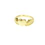 Heart Wing Signet Rings, Gold Vermeil 925 Silver, thumbnail 2 of 10