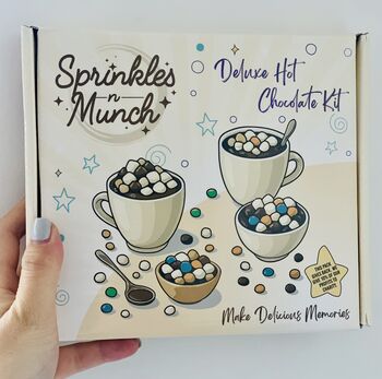Deluxe Hot Chocolate Kit Letterbox Gift Hamper, 4 of 10