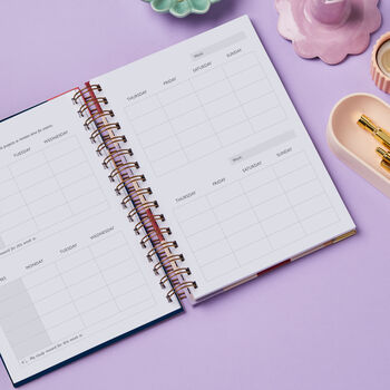 Personalised Checkered 2025/26 Academic Diary, 8 of 12