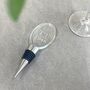 Personalised Glass Wine Stopper, thumbnail 4 of 5