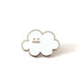 Cloud Enamel Pin Badge, thumbnail 1 of 8