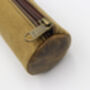 Canvas And Leather Pencil Case, thumbnail 3 of 9