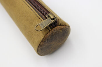 Canvas And Leather Pencil Case, 3 of 9
