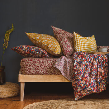 Pillowcase Made With Liberty Fabric 'Thorpe', 4 of 8