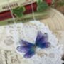 Deep Purple Rainbow Fairy Wing Necklace, thumbnail 1 of 2