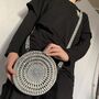 Circular Fashion Daisy Chain Crochet Ring Pulls Bag, thumbnail 1 of 12