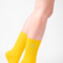Custom Embroidered Initial Crew Socks, thumbnail 2 of 8