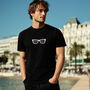 Sun Dials Black Roadtrip Organic T Shirt, thumbnail 1 of 6