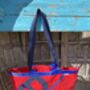 Gennaker Upcycled Sailcloth Two Handle Bag, thumbnail 6 of 7