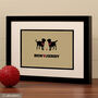 Personalised Labrador Print For One Or Two Dogs, thumbnail 9 of 12