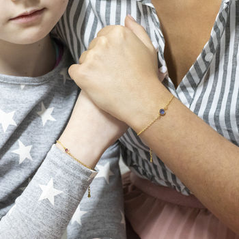 Mother And Daughter Birthstone Bracelet Set, 2 of 10