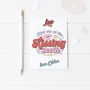 Meet Me At The Kissing Booth Retro Valentine's Card, thumbnail 2 of 8